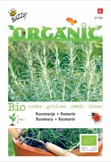 Rozemarijn BIO (Rosmarinus officinalis) 75 zaden